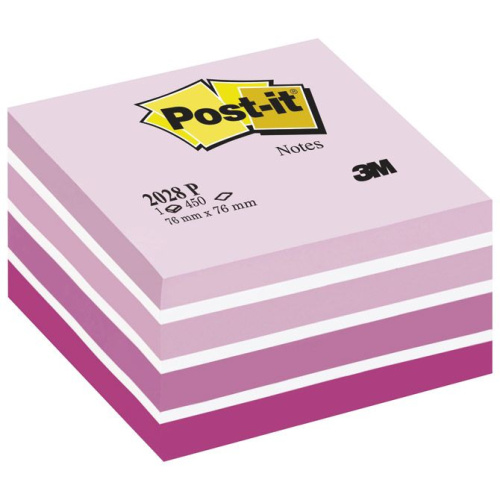 Blok samoljepljiv kocka 76x76mm 450L Post-it 3M 2028P