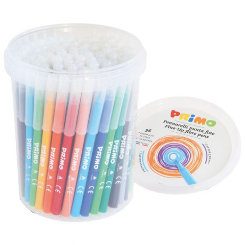 Flomaster školski 96boja (12bojax8kom) u pp kantici Primo Morocolor 614PEN96B