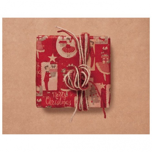 Papir ukrasni rola 70x200cm Natura novogodišnji Rex-Saul Sadoch