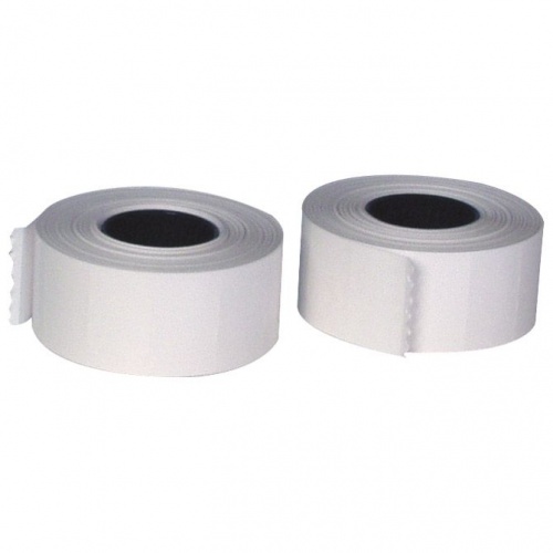 Etikete u roli 26x16mm četvrtaste dvoredne Printex 1/36 bijele