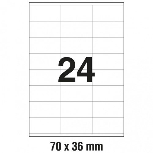 Univerzalne etikete za printanje Data A4 70x36 (1/100)