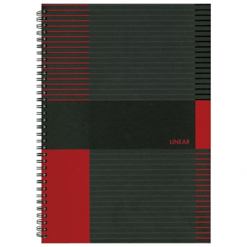 Blok kolegij A4 crte 80L mat+lak Linear Marker 90g