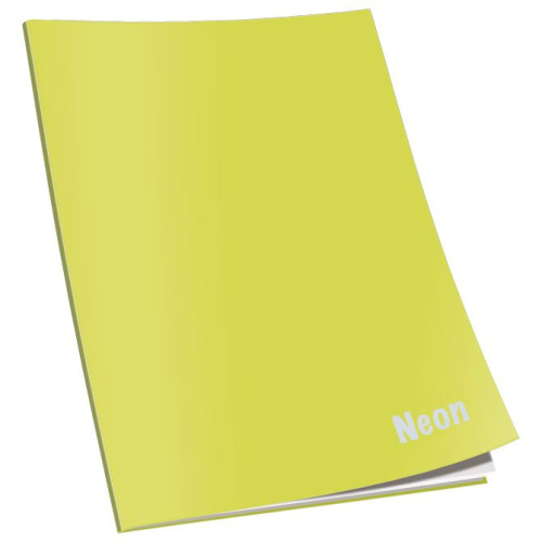 Bilježnica meki uvez A4 crte 40+2L 80g Neon Connect