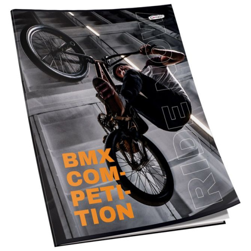 Bilježnica meki uvez A4 crte 40L 80g mat+lak Connect