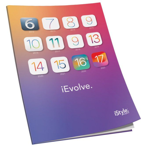 Bilježnica meki uvez A4 crte 50+2L 80g mat+lak iStyle Connect