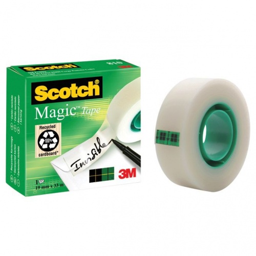 Ljepljiva traka nevidljiva 19mm x 33m Scotch Magic 810 3M – selotejp za ured