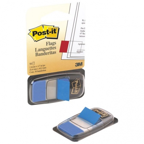Zastavica 25,4x43,2mm 50L Post-it 3M 680-2 plava