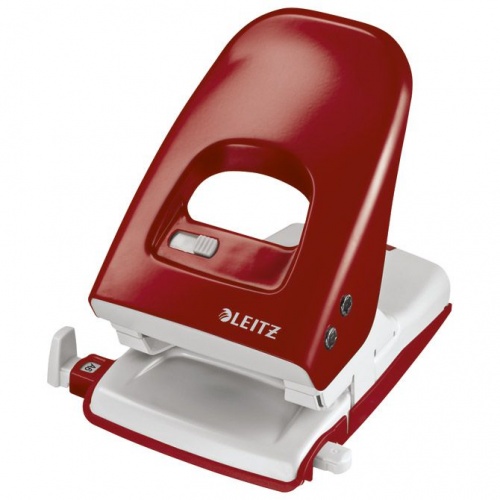 Bušilica 2 rupe do 40 listova Leitz 5138-25 crvena