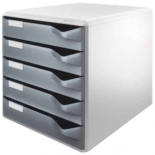 Kutija s 5 ladica Leitz Post set siva (52800089)