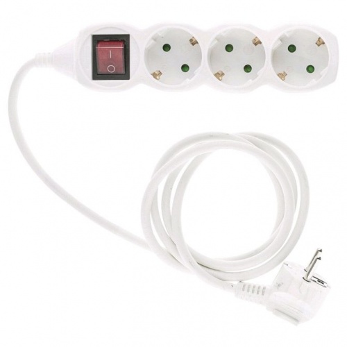Kabel produžni s prekidačem 3 rupe 3m