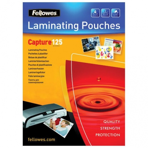 Folija za plastificiranje A6 125my sjajna 1/100 Fellowes