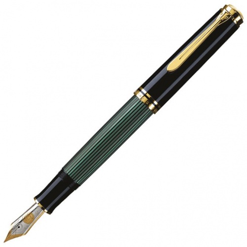 Pelikan nalivpero sa zlatnim perom M1000 F Souverän - Zeleno