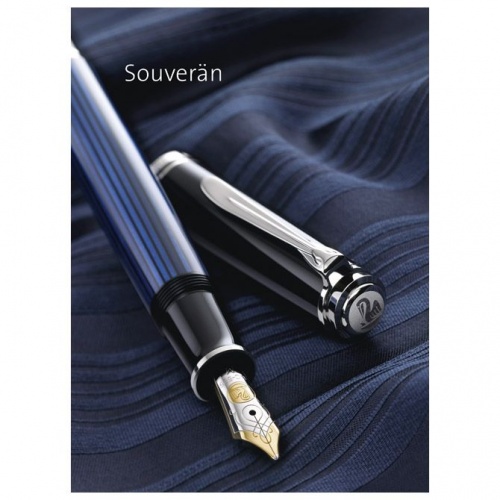 Nalivpero Souveran M400 (F) Pelikan plavo