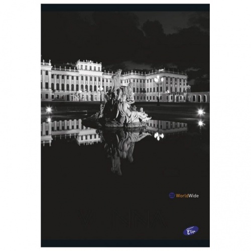 Bilježnica meki uvez A4 crte 40+2L Cities by night