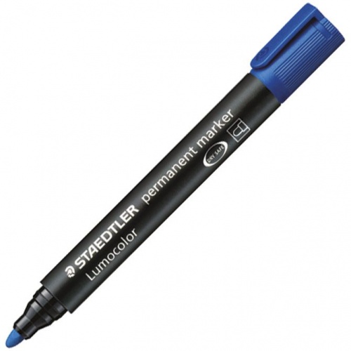 Marker permanentni 2 mm Lumocolor Staedtler 352-3 plavi 1/10