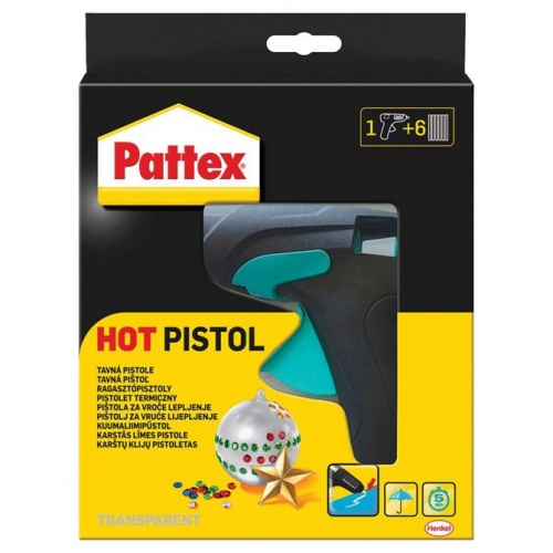 Ljepilo pištolj na patrone+6patrona Pattex Henkel 2112980