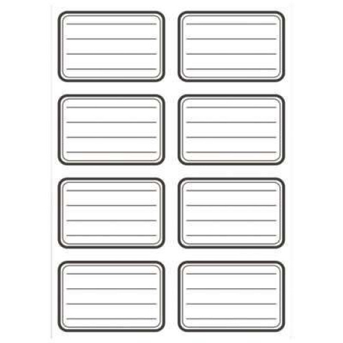 Naljepnice školske sortirano 40 naljepnica3