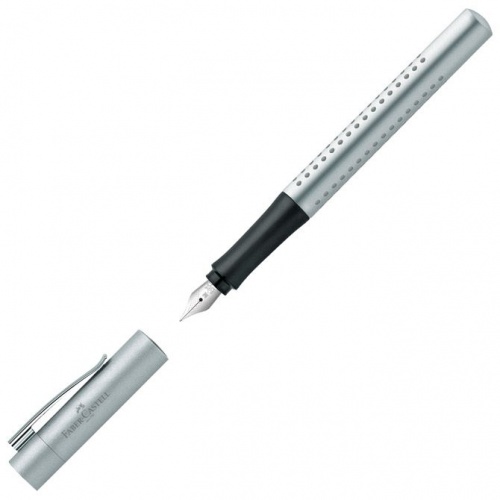 Nalivpero Grip 2011 (M) Faber Castell 140900 srebrno