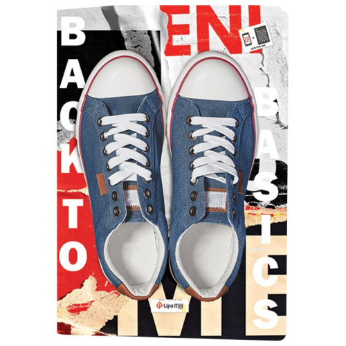 Bilježnica meki uvez A4 karo 40+2L 80g Starke-Smartlines