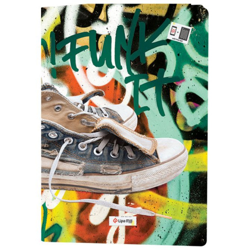 Bilježnica meki uvez A4 karo 40+2L 80g Starke-Smartlines