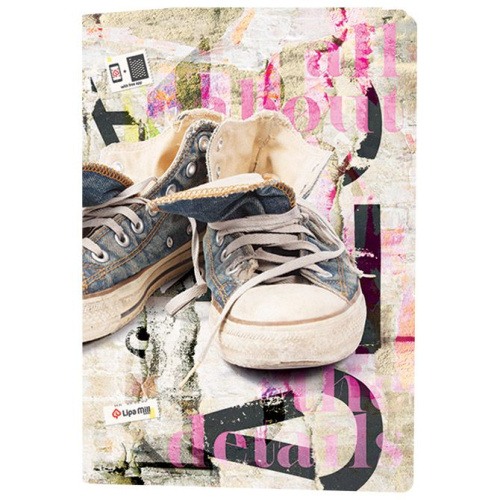 Bilježnica meki uvez A4 karo 40+2L 80g Starke-Smartlines