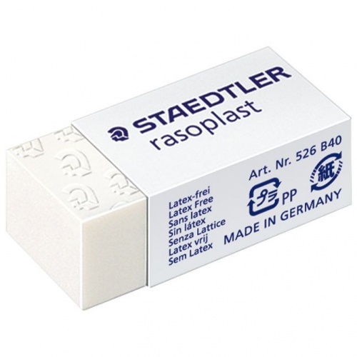 Gumica Rasoplast Staedtler 526 B40 bijela