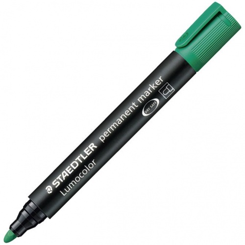 Marker permanentni 2 mm Lumocolor Staedtler 352-5 zeleni 1/10