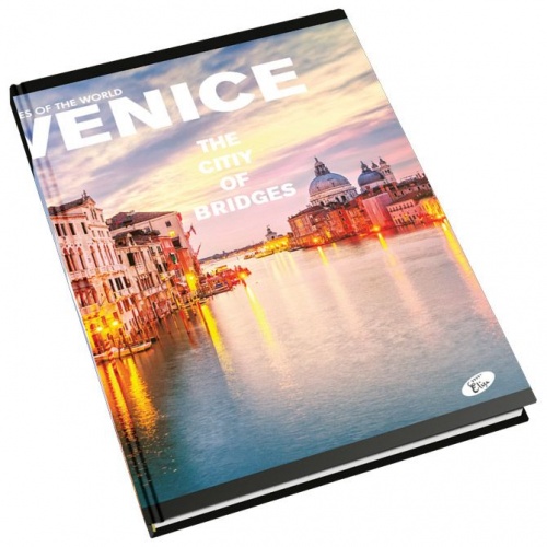 Bilježnica tvrdi uvez A4 karo 96L 80g Cities by day