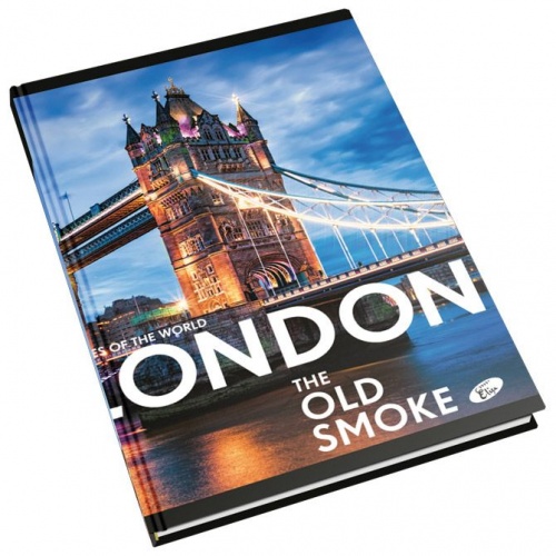 Bilježnica tvrdi uvez A4 karo 96L 80g Cities by day