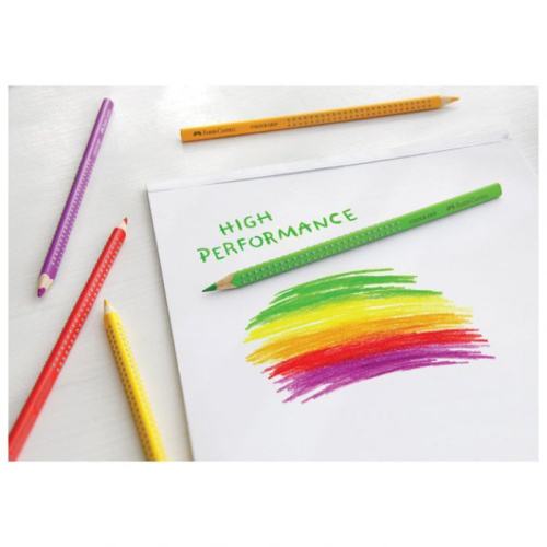 Boje drvene 22boje grip Faber-Castell + 2 olovke grip 201540