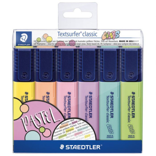 Marker signir pastel 364 1-5mm classic Staedtler CWP6 6boja