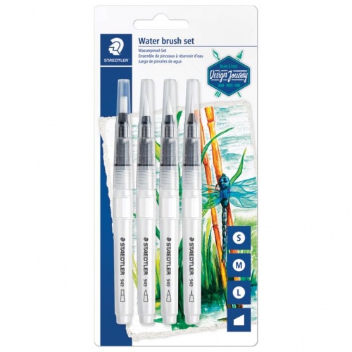 Kist za vodene boje sa spremnikom za vodu Design Journey Staedtler 949-SBK4-C 1/4