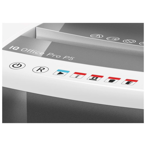 Uništavač papira 15 listova MicroCut IQ Pro Leitz 80050000 bijelo/sivi