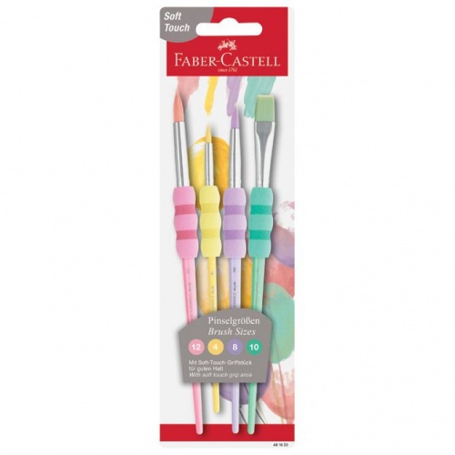 Set kistova od sintetičkih vlakana pk4 Faber Castell 481620 pastel