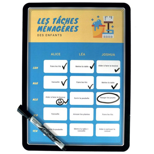 Etui samoljepljiv A4 piši-briši s magnetom Magneto Tarifold 194377 crni 1/2