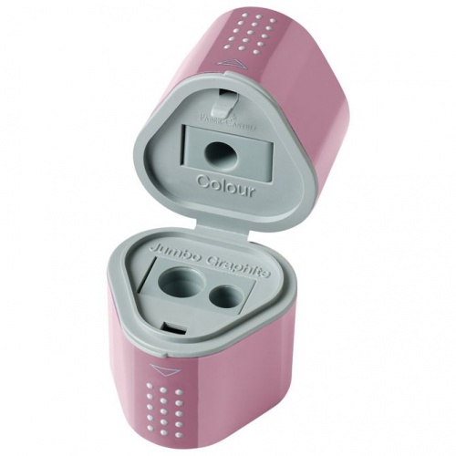 Šiljilo 3 rupe Trio Grip 2001 Faber Castell 183804 rozo