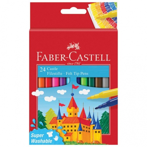 Flomaster školski 24boje Faber-Castell 554202