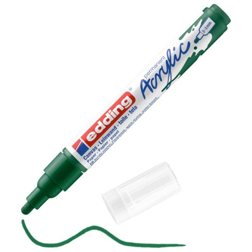 Marker akrilni 2-3mm Edding 5100904 zeleni