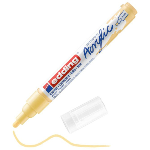 Marker akrilni 2-3mm Edding 5100915 pastel žuti
