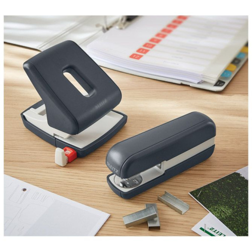 Bušilica 2 rupe do 30 listova Cosy Leitz 50040089 tamno sivi