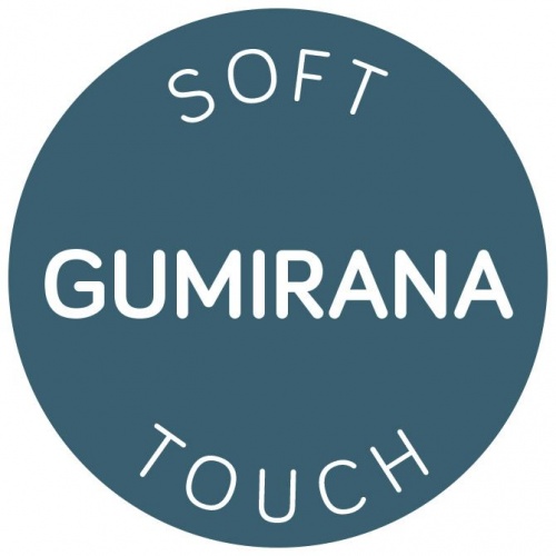 Olovka kemijska gumirana YCP8321R Canberra crvena