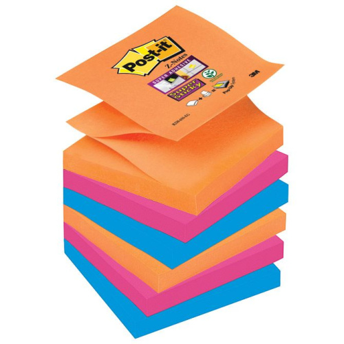Blok samoljepljiv Z 76x76mm 6x90L Post-it Super Sticky Bangkok 3M.R330-6SS-EG