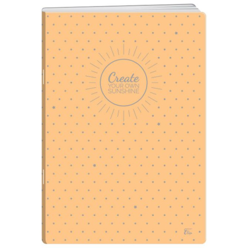 Bilježnica meki uvez A4 crte 52+2L 80g Dots Elisa