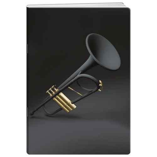 Bilježnica meki uvez A4 crte 40+2L 80g Music Elisa