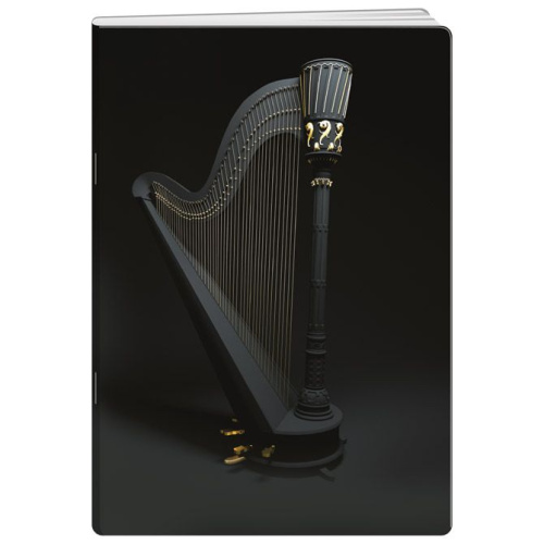 Bilježnica meki uvez A4 crte 40+2L 80g Music Elisa