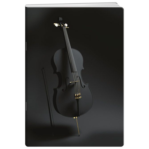 Bilježnica meki uvez A4 crte 40+2L 80g Music Elisa