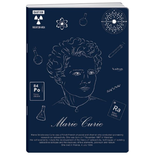 Bilježnica meki uvez A4 crte 52+2L 80g Scientist Elisa