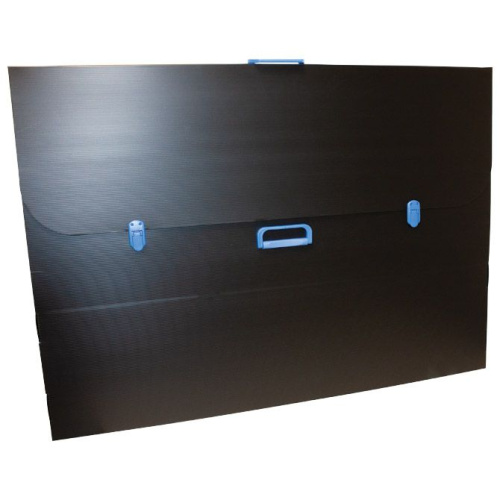 Torba za nacrte (kofer) crna 1040x750x450mm s 2 ručke