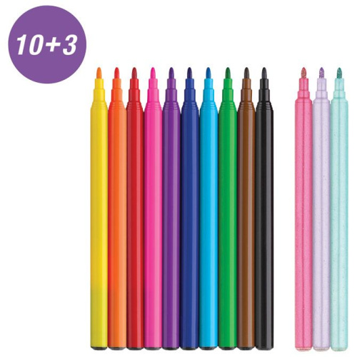 Flomaster školski 10+3boje Unicorn Faber Castell 554213