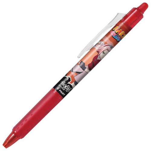 Roler Frixion piši briši 0,7mm clicker Naruto Pilot BLRT-FR7NRT-R crveni